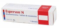 Bula e Preço ESPERSON N 2,50+7,145MG POM DERM BG 20G SANOFI-AVENTIS ...